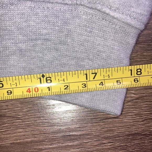 Mens XL Byron Nelson Eleven Straight Heather Gray Crew Neck Sweatshirt - Picture 7 of 9